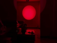 200w RGBW 4in1 ไฟโปรไฟลักษณะทรงกลม