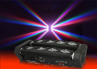 10 วัตต์ 8 ชิ้น Spider Moving Head ไฟ Led / เคลื่อนย้ายแสงสไปเดอร์ / Beam Moving Head Light
