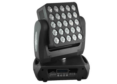 ด้านบน 1 Flat 25 x 12w สูง Lumen อเมริกัน CREE, RGBW ผสมสี LED ย้ายหัว Light / Square DJ ย้ายไฟหน้า