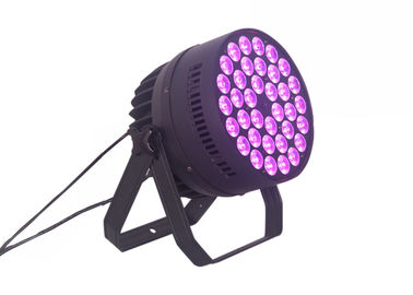 36 ชิ้น x 10 วัตต์ LED พาร์สามารถไฟ RGBW 4 ใน 1 ไฟดิสโก้ 4 / 8CH DMX 512 AC 90V - 240V 3 ขา DMX512 ควบคุม Master Slave