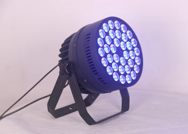 36 ชิ้น x 10 วัตต์ LED พาร์สามารถไฟ RGBW 4 ใน 1 ไฟดิสโก้ 4 / 8CH DMX 512 AC 90V - 240V 3 ขา DMX512 ควบคุม Master Slave
