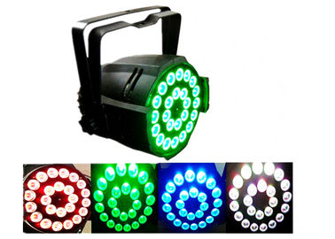 ไฟ LED Par สามารถติดตั้งได้สูงสุด 1 หลอด LED UV 24pcs นำหลอด 6 in 1 แสดงแสงสว่างสำหรับสตูดิโอ CE และ RoHS