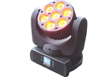 Professional 7pcs LED ย้ายหัวเวทีแสงสว่างแสงสว่างช่อง 11/17 ฮอลิเดย์ไฟคานมุม 20 องศาดิสโก้ DJ โคมไฟ