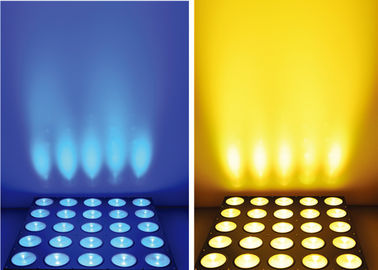 ไฟ LED Stage Lumen สูง 25pcs RGB 3 in 1 แผงไฟ LED Matrix Lighting