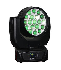 ไฟส่องเฉพาะจุดขนาด 19 * 12 วัตต์ LED เคลื่อนย้ายหัวแสง / LED จุดเคลื่อนหัว