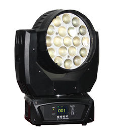 540°Pan 270°Tilt 19pcs 12W RGBW 4in1 LED ไฟหัวเคลื่อนที่ โซมล้าง ไฟหัวเคลื่อนที่
