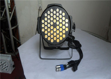 ไฟ LED Par สามารถติดตั้งได้ไฟกระพริบ LED RGBW 54 ชิ้น