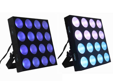 Energy Saving 16pcs LED Par Can Lights 3 In 1 Led Pixel Matrix 480w 50HZ / 60HZ