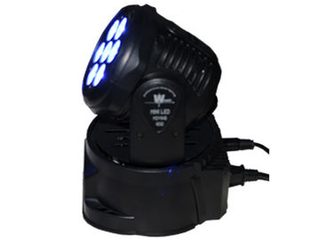 Automatic 7pcs RGBW Moving Head LED Light Mini Disco Beam Spot Wash Light