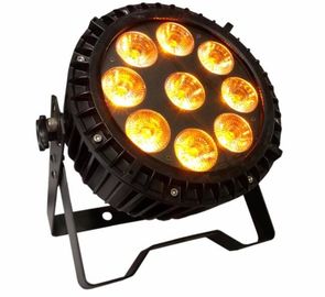 6 / 10CH 110 - 240V LED กลางแจ้งพาร์ 0 - 100% ปรับความเรียบแบบ Linear Dimming