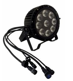 6 / 10CH 110 - 240V LED กลางแจ้งพาร์ 0 - 100% ปรับความเรียบแบบ Linear Dimming