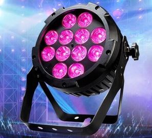 12 ชิ้น * 18 วัตต์ 6 ใน 1 ไฟ LED RGBWA UV กลางแจ้ง LED / ไฟ LED กันน้ำได้