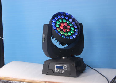 36 X 18 วัตต์ RGBW UV หลอดไฟ LED ขยับ LED, ไฟส่องเฉพาะจุด
