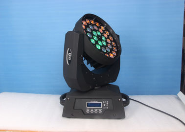 36 X 18 วัตต์ RGBW UV หลอดไฟ LED ขยับ LED, ไฟส่องเฉพาะจุด