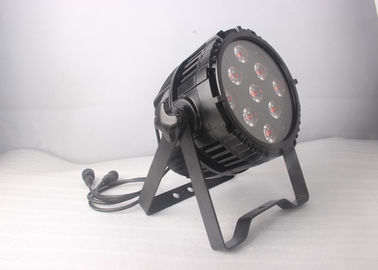 แบตเตอรี่ 9x18w rgbwa uv 6in1 แบบใช้แบตเตอรี่แบบไร้สายนำแสงสำหรับคอนเสิร์ตแสงไฟ LED แบบกันน้ำ