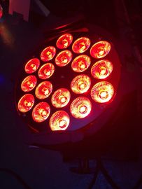 18 ชิ้น * ไฟ LED กลางแจ้ง LED RGBWA 6 ดวงพร้อมไฟ LED 1 ดวง 1 ใน 1 ชุด