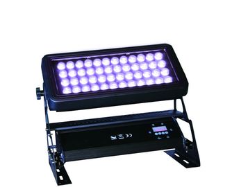 IP65 ไฟส่องสว่าง LED / ผนังเบานำแสง LED ขนาด 48 x 10 w RGB 4 in1