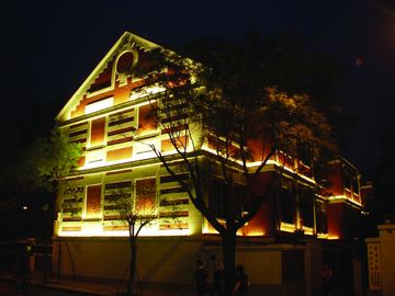 ไฟส่องผนังแบบ LED ไร้สาย DMX ขนาด 1 เมตร RGB 12PCS * 3w 3 / 7CH CE และ RoHS