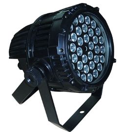 ไฟคริสต์มาสแสดงอุปกรณ์แสงที่ตราไว้หุ้นนำ 36 ชิ้น 3 วัตต์ rgb ไฟที่ตราไว้หุ้นกันน้ำสำหรับดีเจ