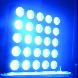 Led Wash Blinder เมทริกซ์ดิสโก้ไฟเวทีสำหรับเวทีงานแต่งงาน 25 ชิ้น X 30W