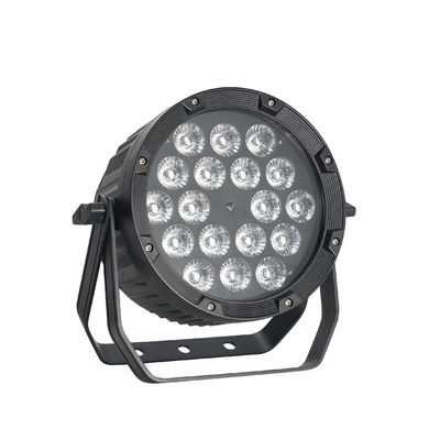18pcs 12W IP65 กันน้ําภายนอก LED Par สําหรับงาน RGBWA UV 6in1