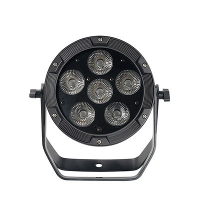 6pcs LED Par แบตเตอรี่ แสงจอ LCD แบตเตอรี่กันน้ํา IRC Par แสง