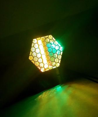 Rgb Strobe แมทริกซ์ Led Retro Lights ล้างคม สตรอบ แสงช่วย Hexagun แสง