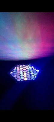 Rgb Strobe แมทริกซ์ Led Retro Lights ล้างคม สตรอบ แสงช่วย Hexagun แสง