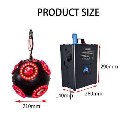 3m DMX Winch RGB opan บอล LED Kinetic Ball