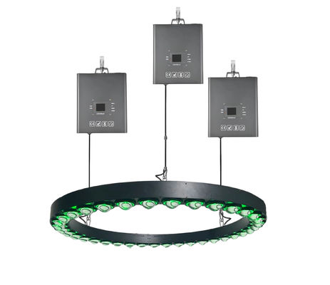 3m DMX Winch LED Kinetic Ball Triangle Tube ยกกระบอก opan บอล