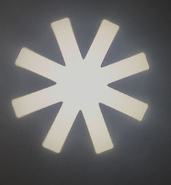สารหน่วงไฟ LED ย้ายไฟหัวพลาสติกและเปลือกอลูมิเนียม