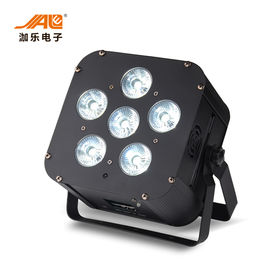ไม่มีพัดลม 6 ชิ้นแบตเตอรี่ LED ที่ตราไว้สามารถไฟเวที IP33 100 พันชั่วโมงอายุการใช้งาน