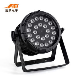ประสิทธิภาพการใช้พลังงาน 250W LED กลางแจ้งพาร์ / 24PCS RGB WA + UV แสงกันน้ำที่ตราไว้หุ้น