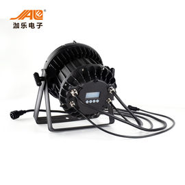 ประสิทธิภาพการใช้พลังงาน 250W LED กลางแจ้งพาร์ / 24PCS RGB WA + UV แสงกันน้ำที่ตราไว้หุ้น