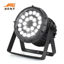 ประสิทธิภาพการใช้พลังงาน 250W LED กลางแจ้งพาร์ / 24PCS RGB WA + UV แสงกันน้ำที่ตราไว้หุ้น