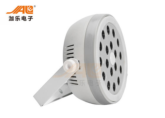8 ช่อง 18 วัตต์ไฟเวที DJ RGB 3 In 1 LED Flat Par