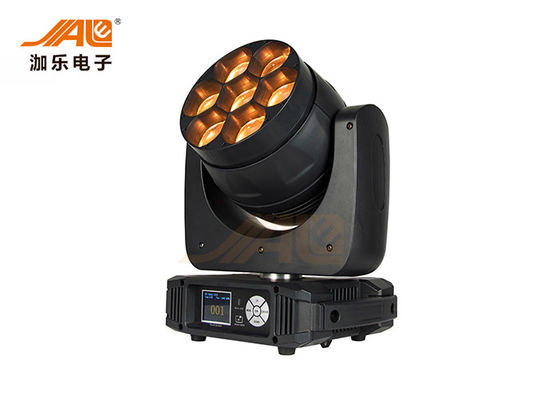 ล้าง 7x40w LED โซมเคลื่อนไหวแสง แรงสูง ล้างเคลื่อนไหวหัวแสง