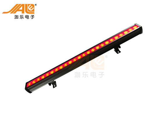 ไฟเวที ไฟ LED 24 * 3W IP65 RGBW เครื่องซักผ้าฝาผนังกันน้ำกลางแจ้ง