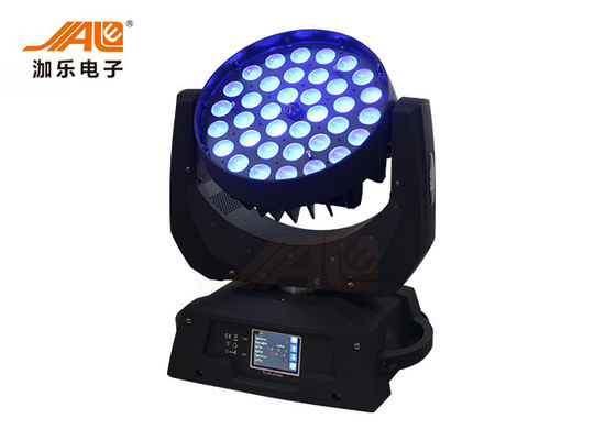ขายร้อน 36 ชิ้น 18 วัตต์ RGBWA UV 6in1 Led Zoom ย้ายหัวล้างแสง