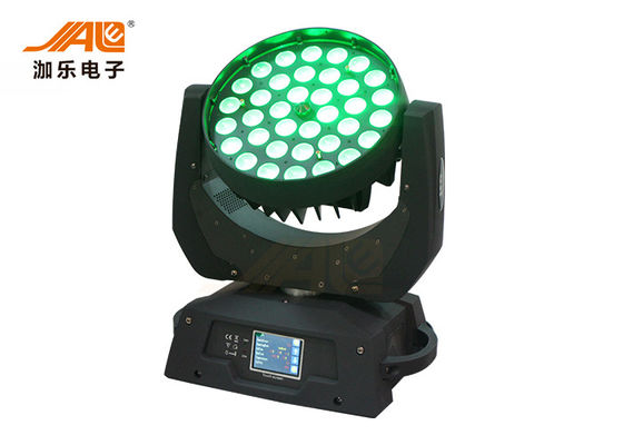 ขายร้อน 36 ชิ้น 18 วัตต์ RGBWA UV 6in1 Led Zoom ย้ายหัวล้างแสง