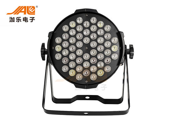 คุณภาพสูง 54 x 3w RGBW พาร์ 64 กระป๋อง Dmx Control LED พาร์สามารถไฟส่องแสงแบบพกพา CE &amp; RoHS
