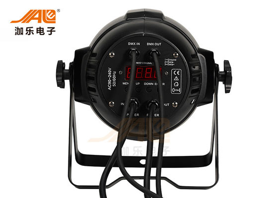 คุณภาพสูง 54 x 3w RGBW พาร์ 64 กระป๋อง Dmx Control LED พาร์สามารถไฟส่องแสงแบบพกพา CE &amp; RoHS