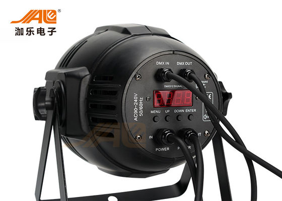 คุณภาพสูง 54 x 3w RGBW พาร์ 64 กระป๋อง Dmx Control LED พาร์สามารถไฟส่องแสงแบบพกพา CE &amp; RoHS