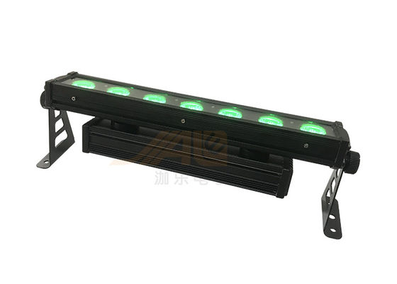 7pcs 30w 4in1 ป้องกันน้ํา ปิกเซลจุดควบคุม Wash บาร์ผนัง IP65 แต่ละ LED การควบคุมส่วนตัว