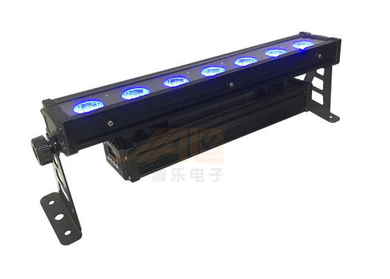 7pcs 30w 4in1 ป้องกันน้ํา ปิกเซลจุดควบคุม Wash บาร์ผนัง IP65 แต่ละ LED การควบคุมส่วนตัว