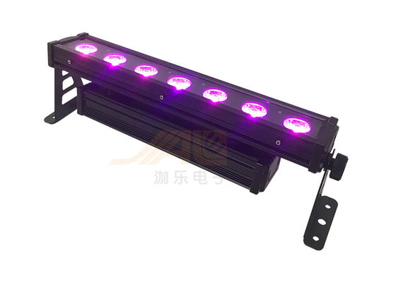 7pcs 30w 4in1 ป้องกันน้ํา ปิกเซลจุดควบคุม Wash บาร์ผนัง IP65 แต่ละ LED การควบคุมส่วนตัว