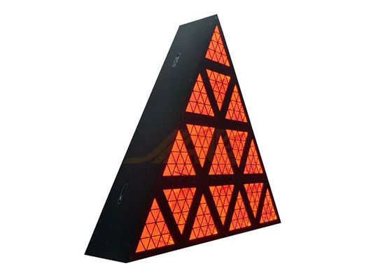 IP20 Triangle 16x30W RGB เอฟเฟกต์พื้นหลังเหตุการณ์ DJ Stage Lights