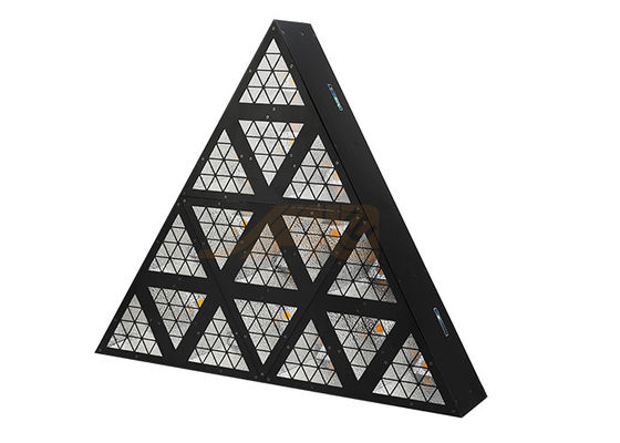 IP20 Triangle 16x30W RGB เอฟเฟกต์พื้นหลังเหตุการณ์ DJ Stage Lights