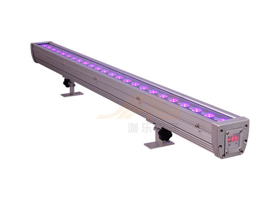 24 * 3W IP65 เครื่องซักผ้าฝาผนังกลางแจ้งกันน้ำ UV ไฟเวทีไฟ LED