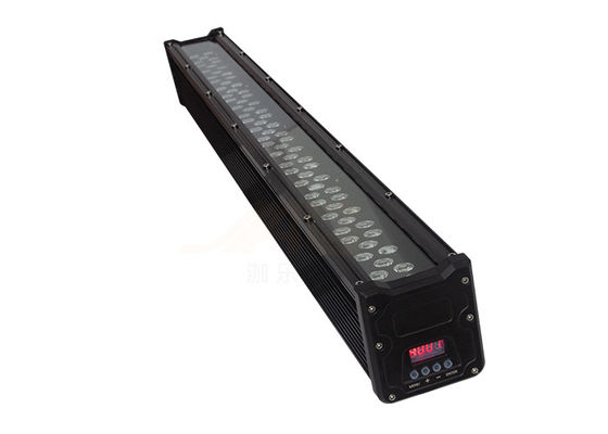 IP65 Linear Dimming 60hz 72 * 3W RGBWA ไฟ LED ล้างผนัง